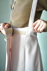 sara BY RIS|くるみボタン腰エプロン