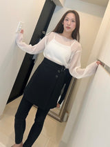 sara BY RIS|バックル付き腰エプロン