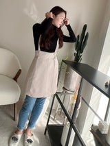 sara BY RIS|くるみボタン腰エプロン